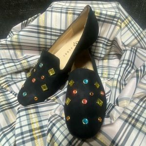 Katy Perry The Turner Embellished Flat Loafers